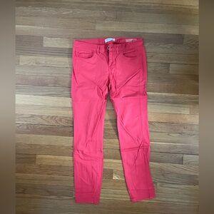 Women's Red Jeans